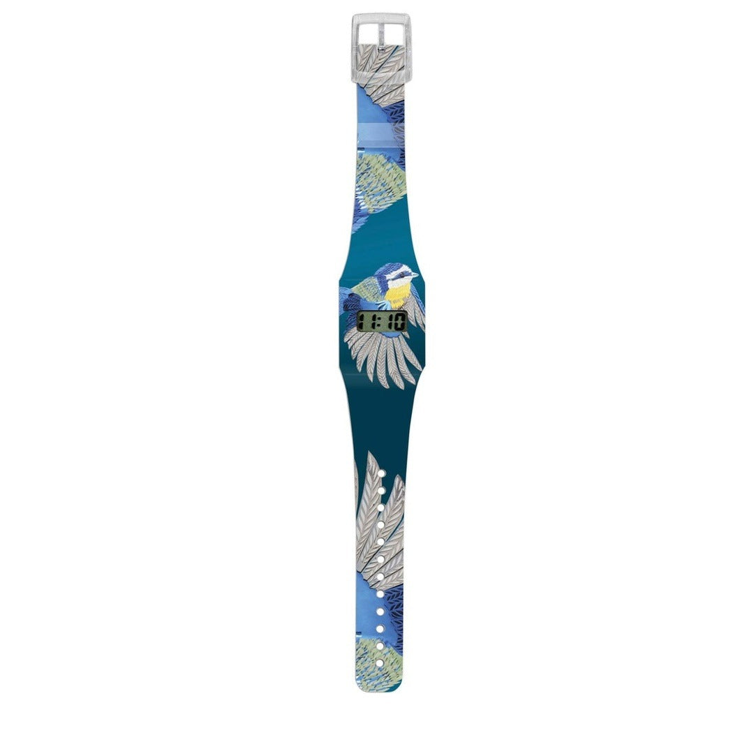 I Like Paper - Paperwatch Armbanduhr - Blaumeise