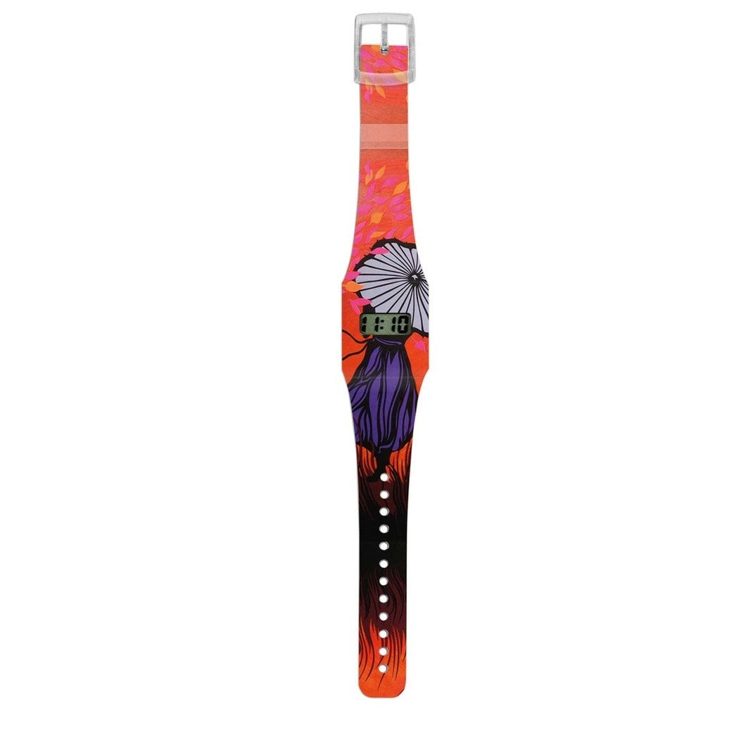 I like paper Paperwatch Armbanduhr - Herbstfrau