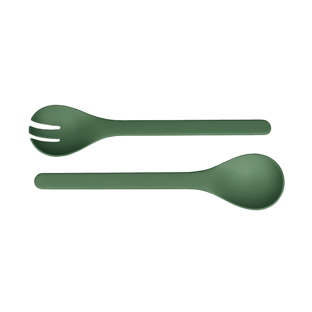 Zuperzozial Salatbesteck aus Bio-Kunststoff