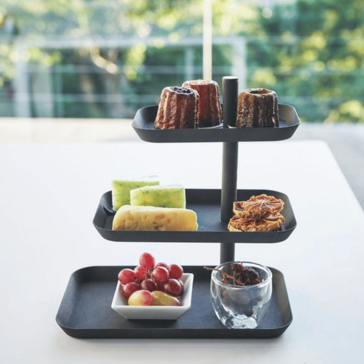 TOWER Etagere - Schwarz Etagere