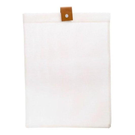 ZAKKIA Kulturtasche durchsichtig weiß - groß