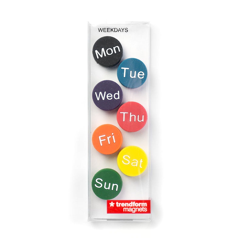 Trendform Magnete Wochentage - 7er Set