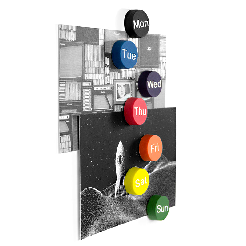 Trendform Magnete Wochentage - 7er Set