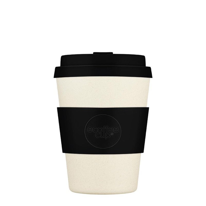 Ecoffee Cup nachhaltige Kaffeetasse To-Go - Black Nature