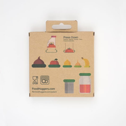 FOOD HUGGERS® Food Huggers - Lebensmittelretter - Fresh Greens - 5 Stück