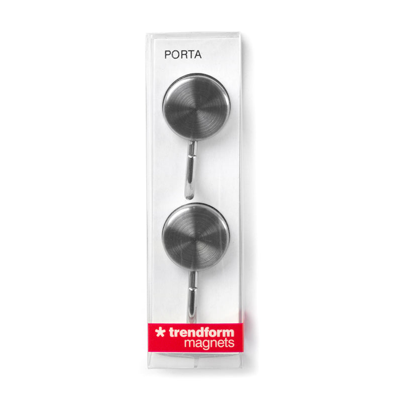 Trendform Magnethaken Porta 2er Set - Stahl