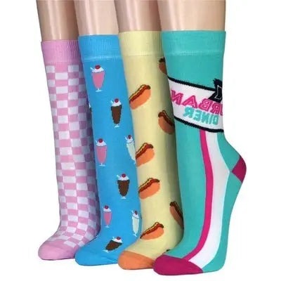 Urban Eccentric Geschenkpackung mit 4 Paar Socken - Urban Diner