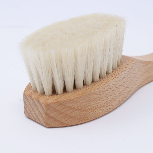 Waldkraft Gesichtspflegebürste aus Buchenholz - Ziegenhaar