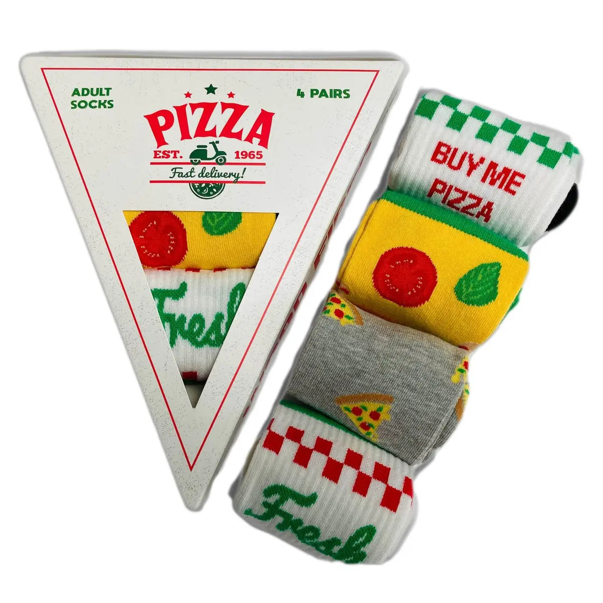 Boxt Socks Pizza Socken - 4 Paar