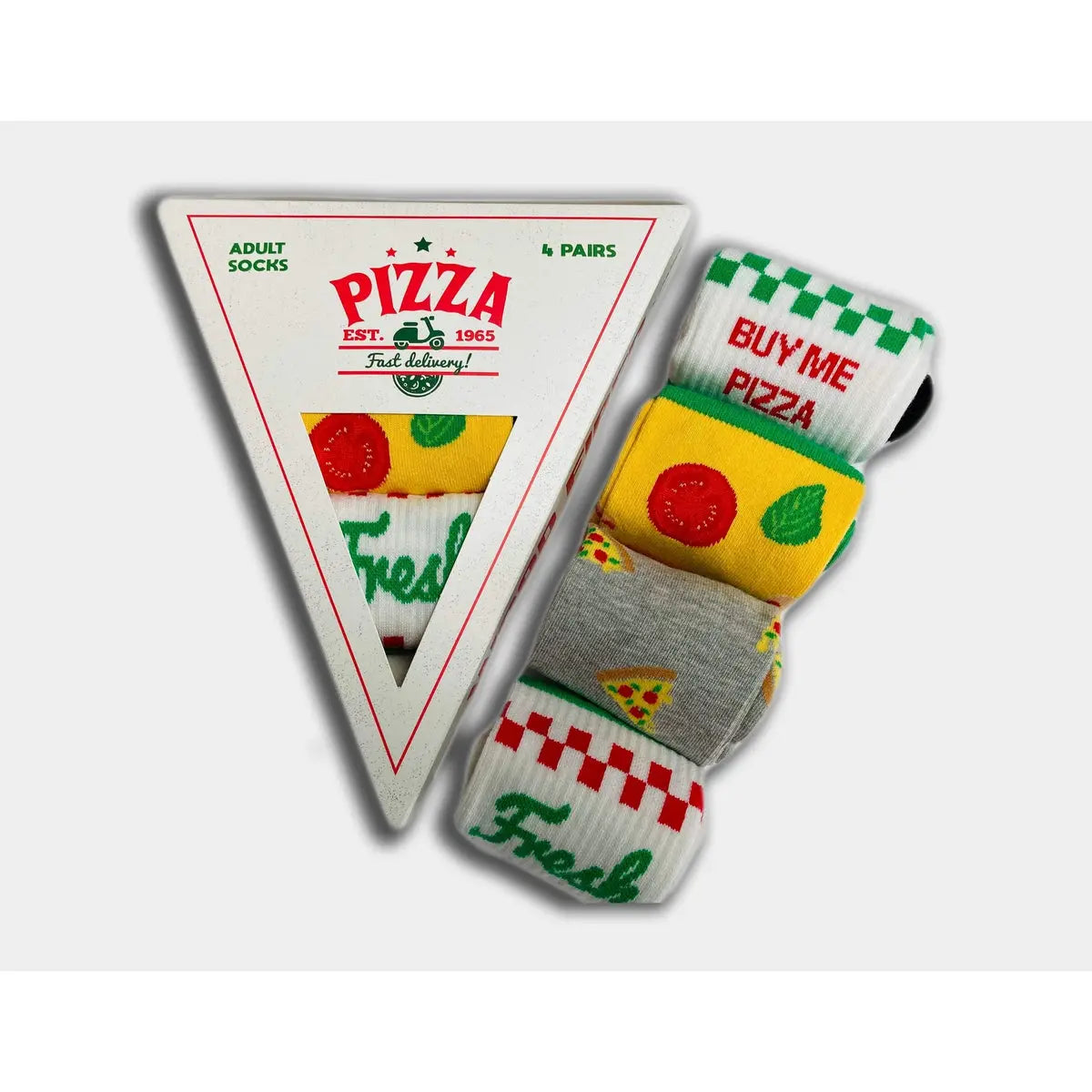 Boxt Socks Pizza Socken - 4 Paar