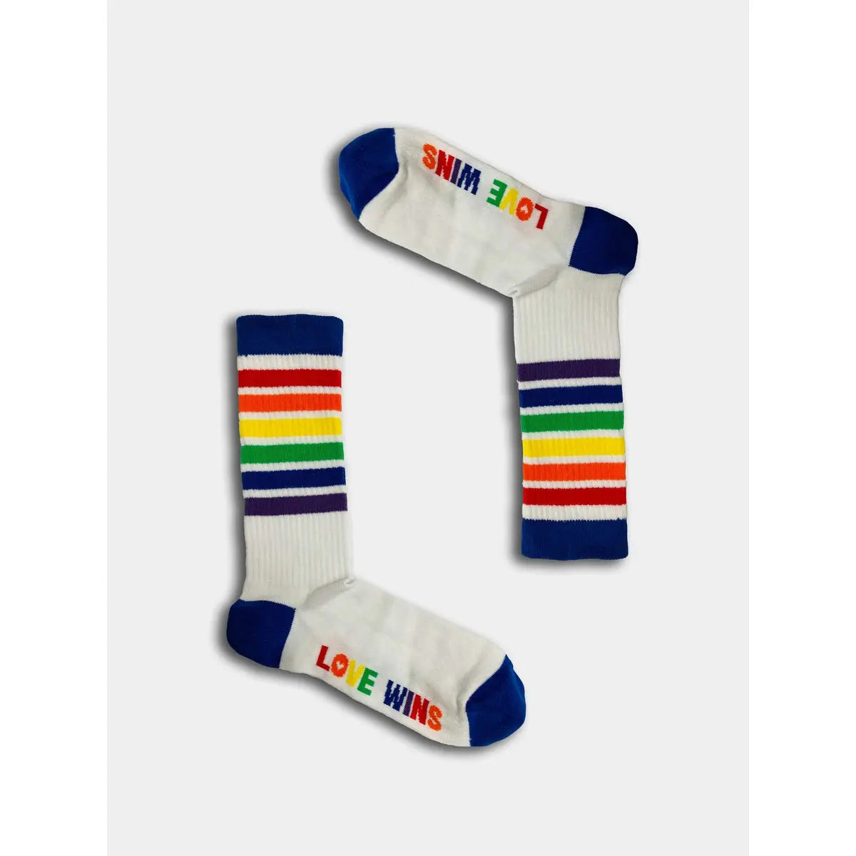 Boxt Socks - Tennissocken mit Regenbogen Motiv - 3 Paar