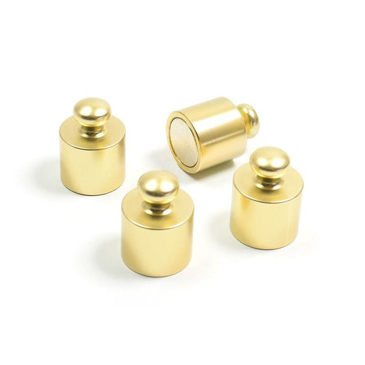 Trendform starker Magnet messingfarben - 4er Set