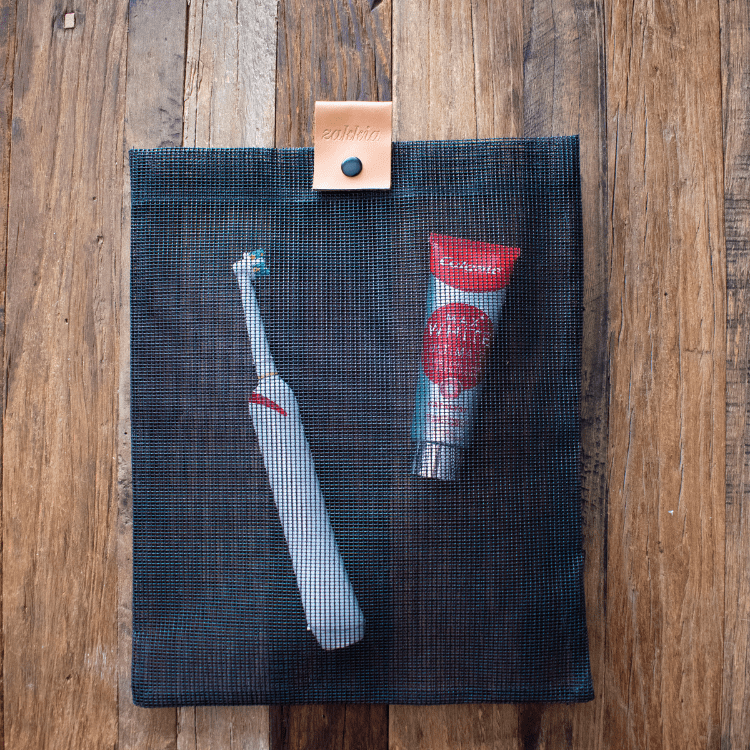 ZAKKIA Reisetasche durchsichtig schwarz - medium