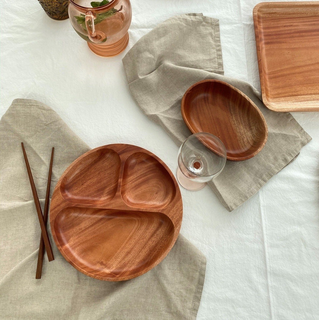 Khaya | Natural Wood Tableware Paar Essstäbchen aus Khaya Holz