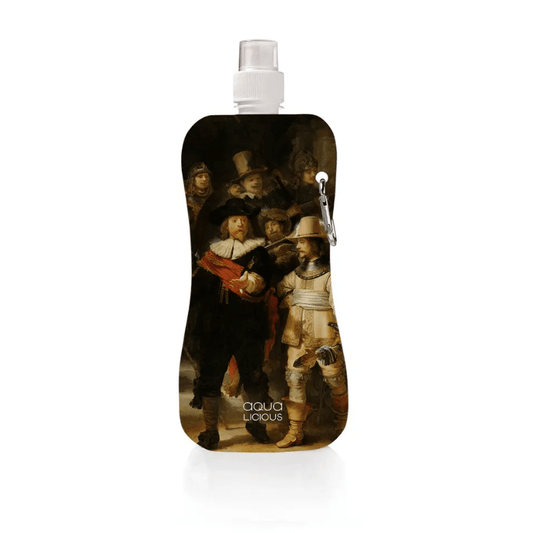 wiederverwendbare Wasserflasche BPA-frei 450ml - Die Nachtwache Rembrandt van Rijn