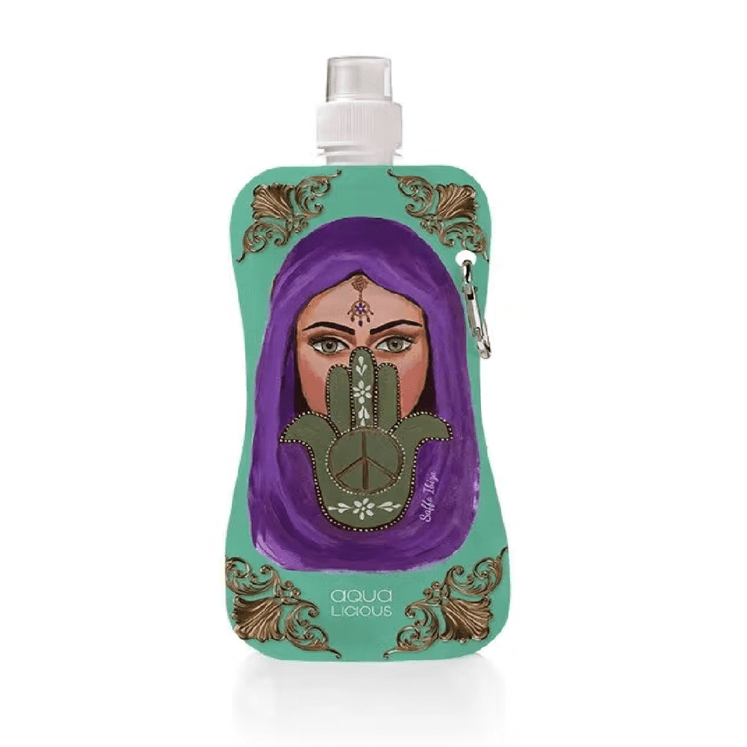 Aqua-licious flache Flasche - Fatima