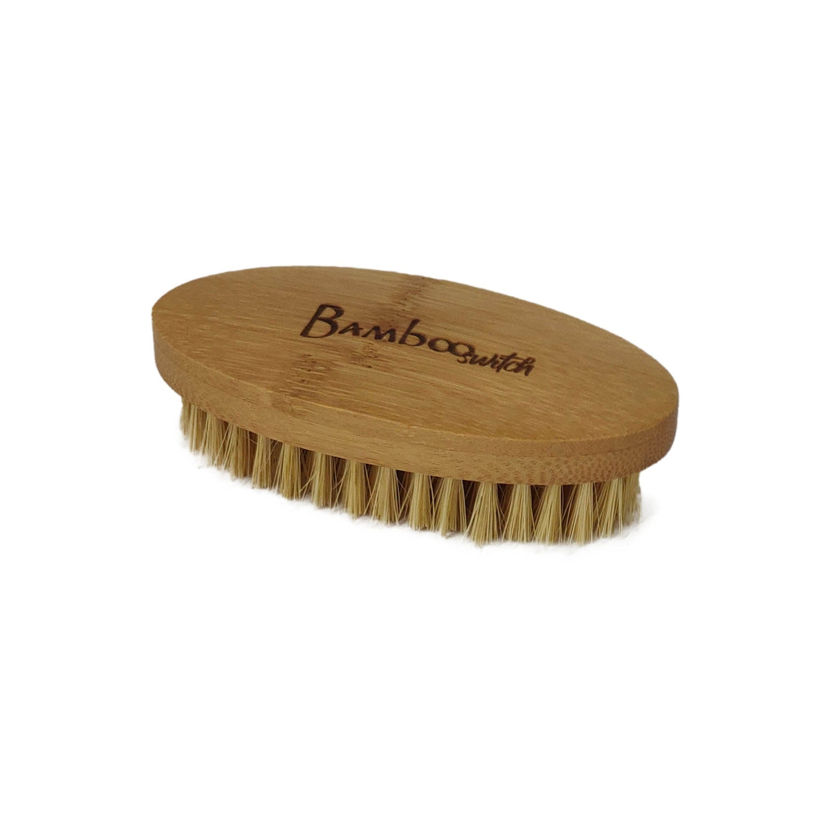 Bamboo Switch Bartbürste mit Sisalborsten