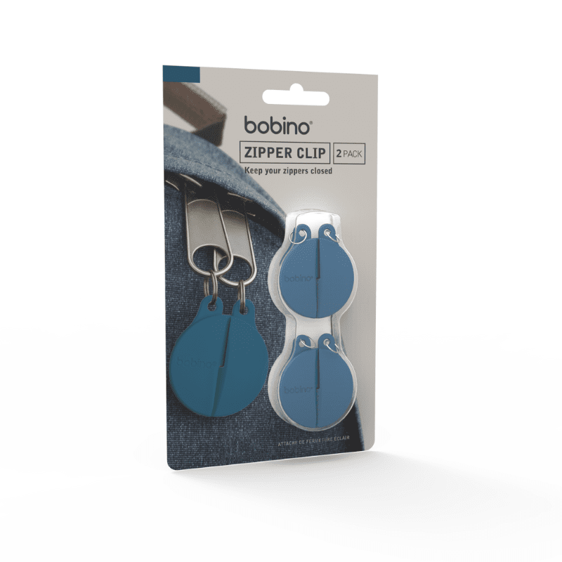 Bobino - Zipper Clip 2er-Pack Reißverschlusssicherung - verschiedene Farben