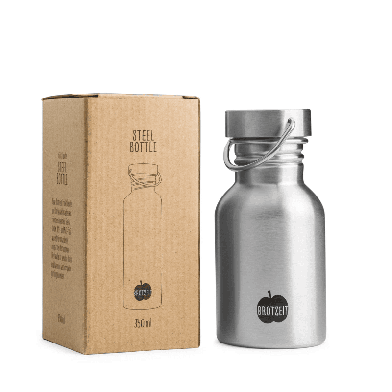 Brotzeit Wasserflasche aus Edelstahl - 350/500/750ml