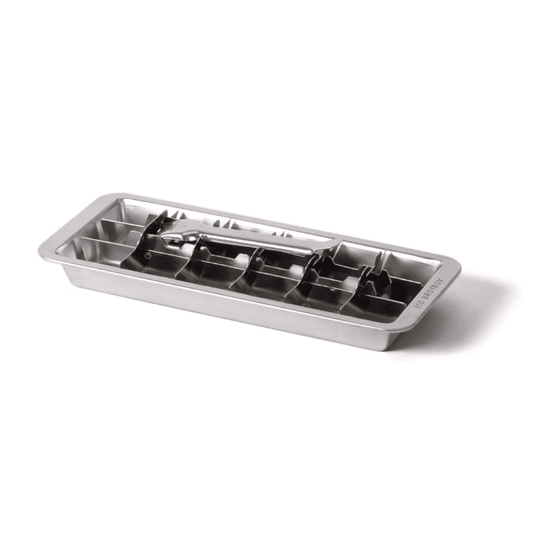 ECO Brotbox Eiswürfelform aus Metall - Ice Cuber
