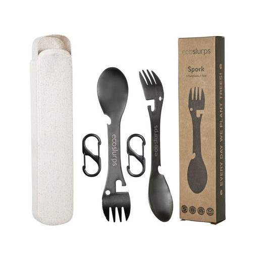 EcoSlurps Spork/Göffel Campingbesteck - 2 Stück