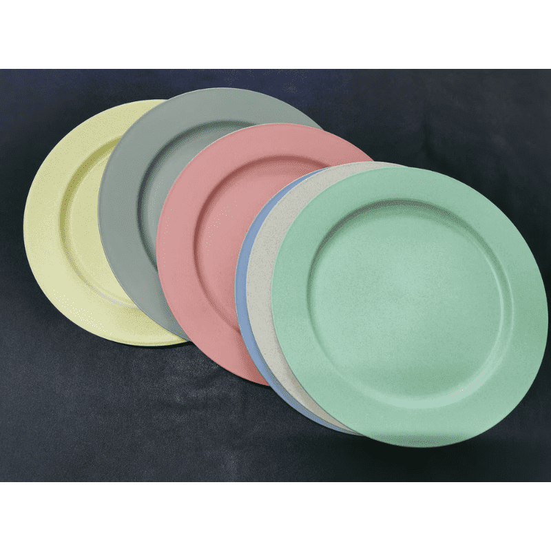 EcoSlurps nachhaltige Teller aus recyceltem Weizen