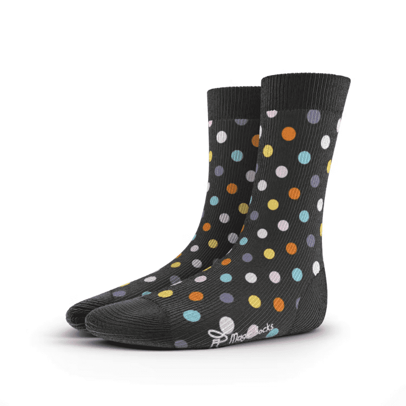 Magic Socks gepunktete Socken in Geschenkverpackung - 3 Paar