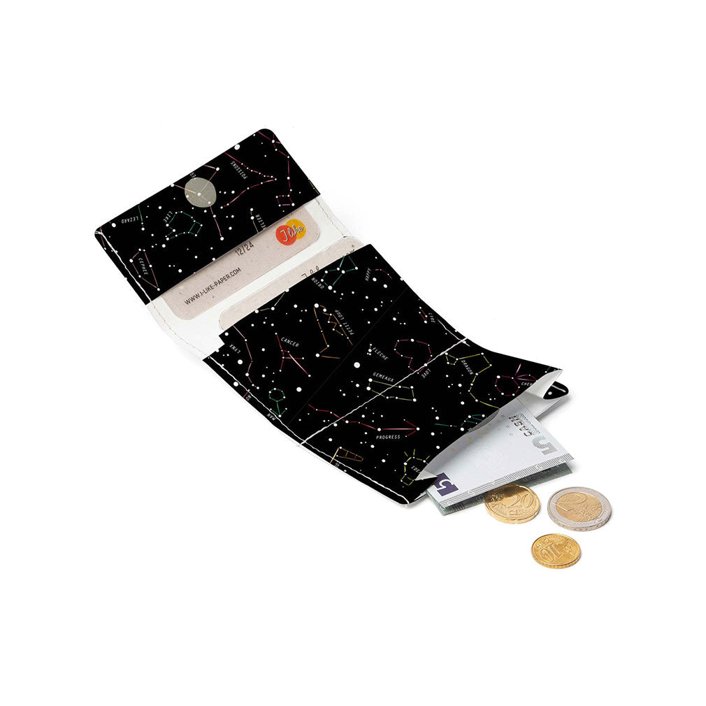 Faltgeldbörse - Constellation - Handtaschen, Geldbörsen & Etuis - I like paper | Waya