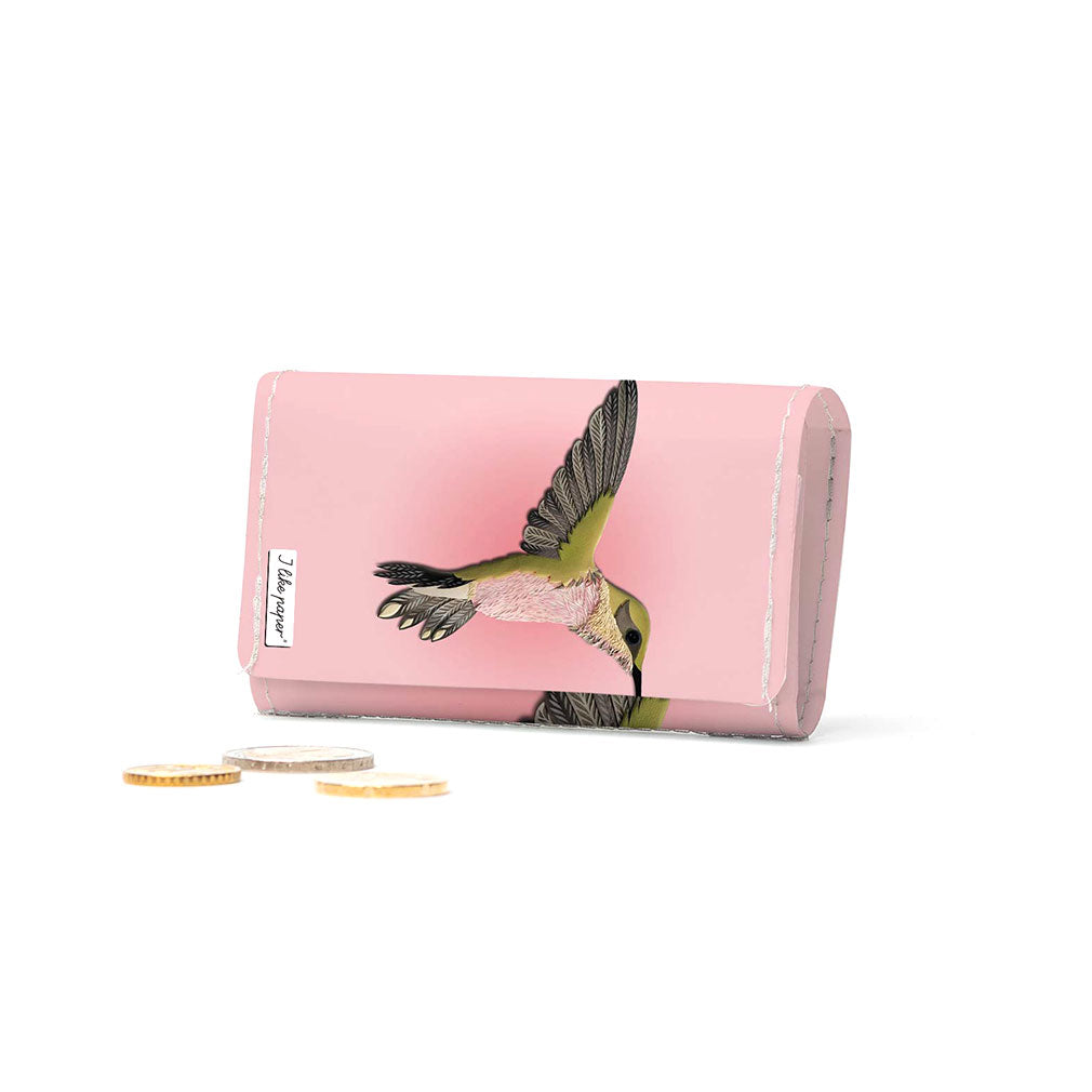 I like paper Faltgeldbörse - Kolibri