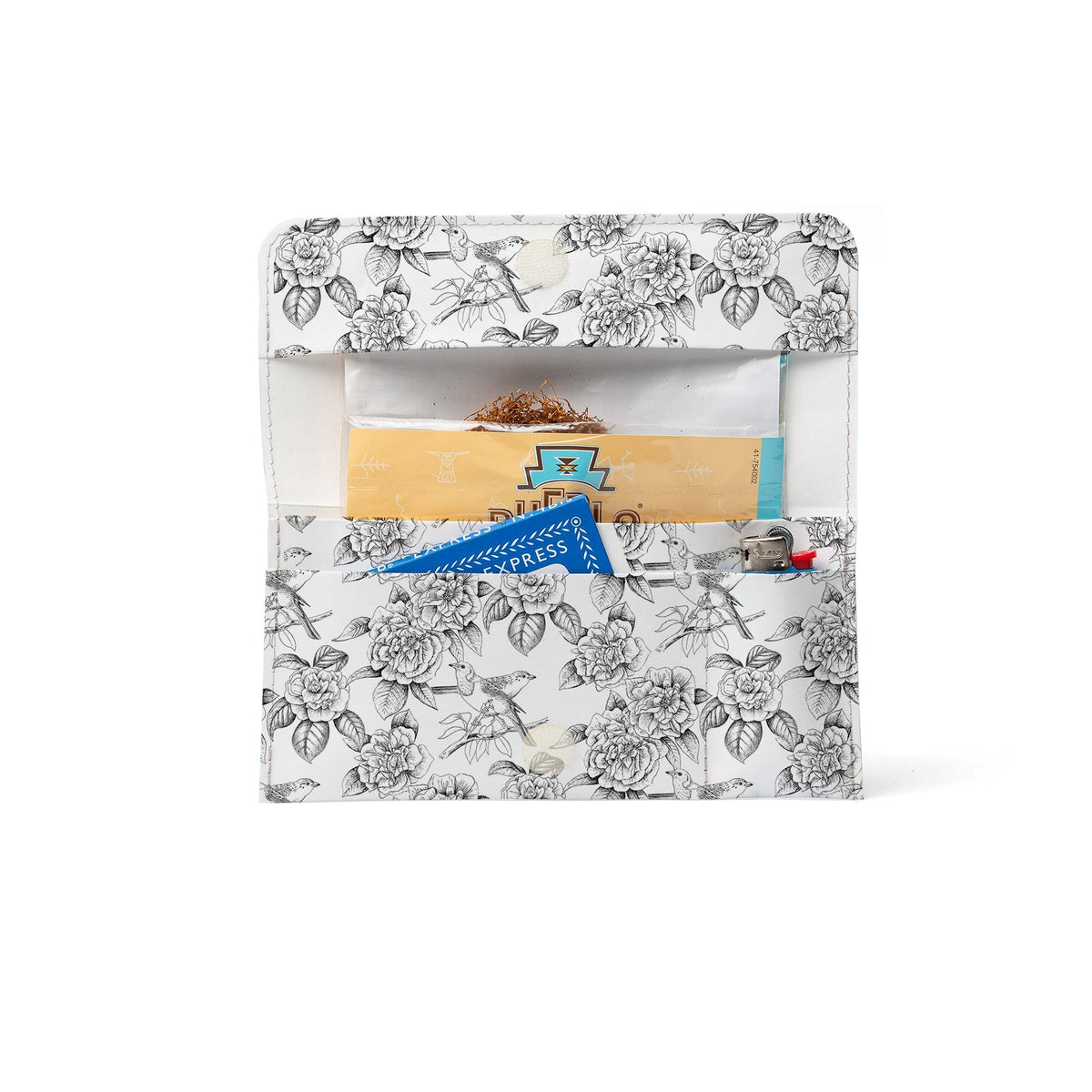 I like paper Tabaktasche - birds like flowers