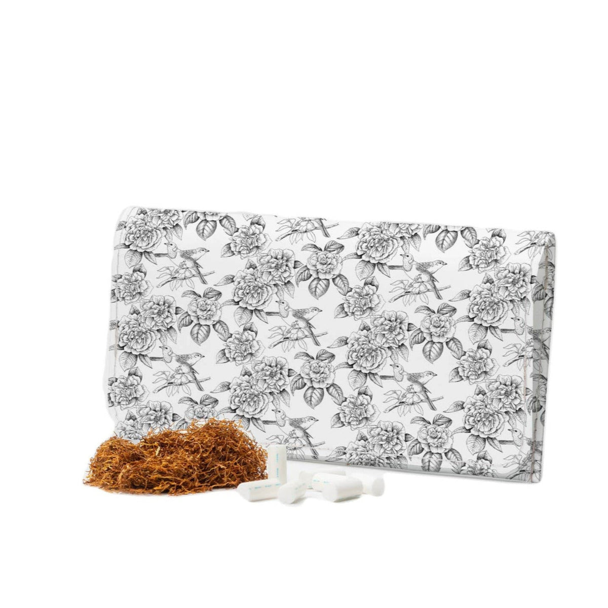 I like paper Tabaktasche - birds like flowers