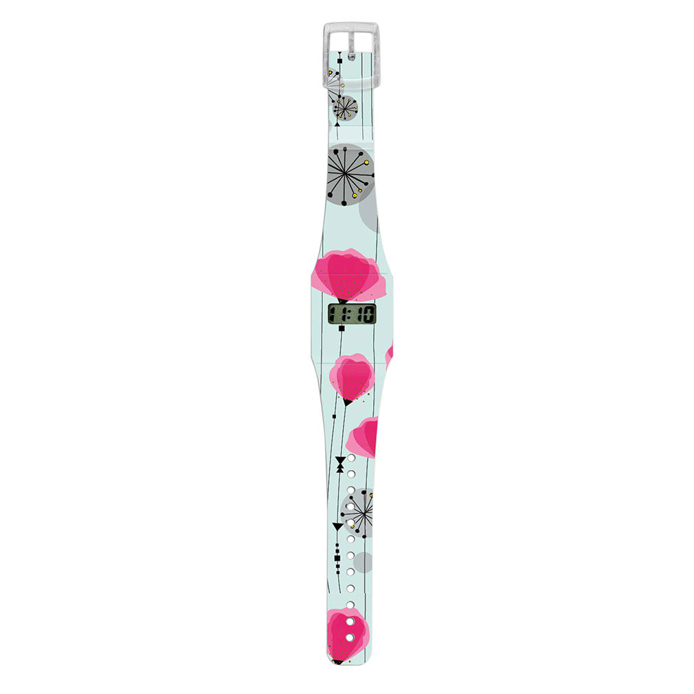 I like paper Paperwatch Armbanduhr - Coquelicot