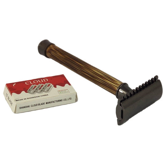 Bamboo Switch Rasierhobel mit Bambusgriff