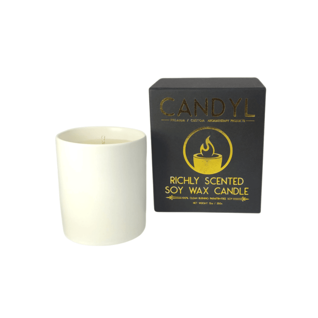 Candyl große Sojawachs Kerze - Honeysuckle