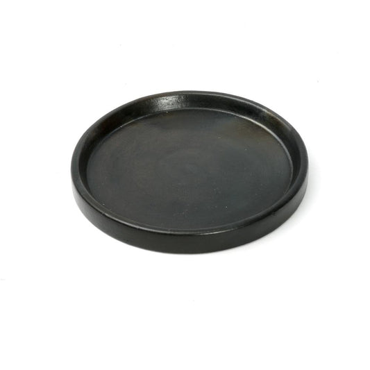 Bazar Bizar Terracotta Teller schwarz - 20cm