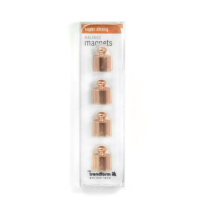 Magnet kupferfarben - 4er Set - Trendform - Magnet | Waya