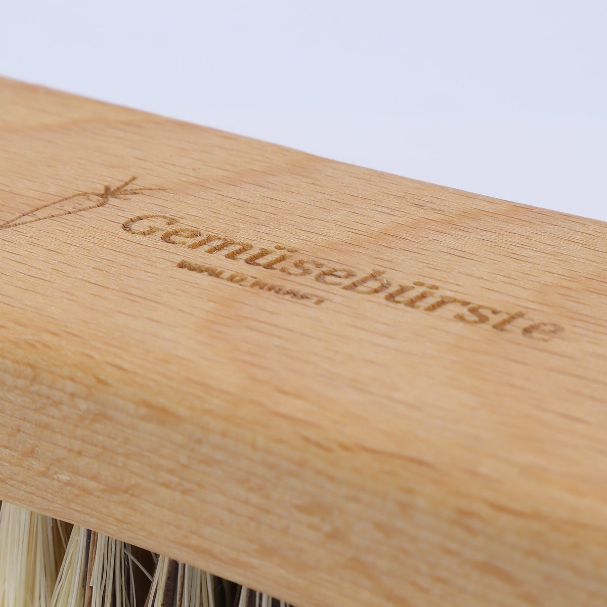 Waldkraft Gemüsebürste aus Buchenholz