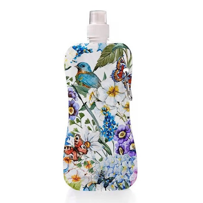 KOMPASS Trinkflasche Wasserflasche faltbar nachhaltig BPA-frei
