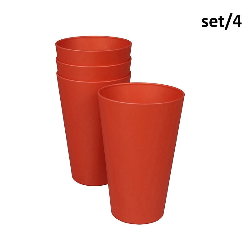 Zuperzozial Becher aus Biokunststoff - 4er Set