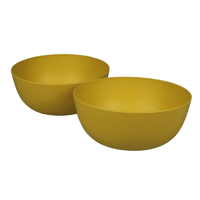 2er Set Schüsseln aus Biokunststoff - 900ml Zuperzozial