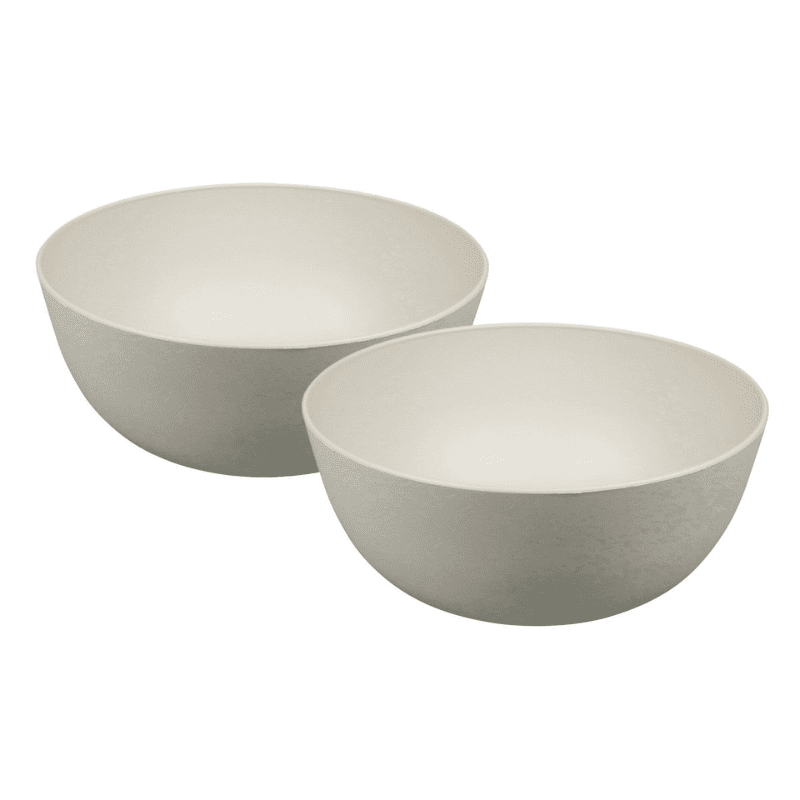 2er Set Schüsseln aus Biokunststoff - 900ml Zuperzozial