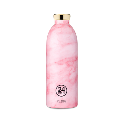 Thermosflasche - Clima Bottle - Pink Marble 850ml