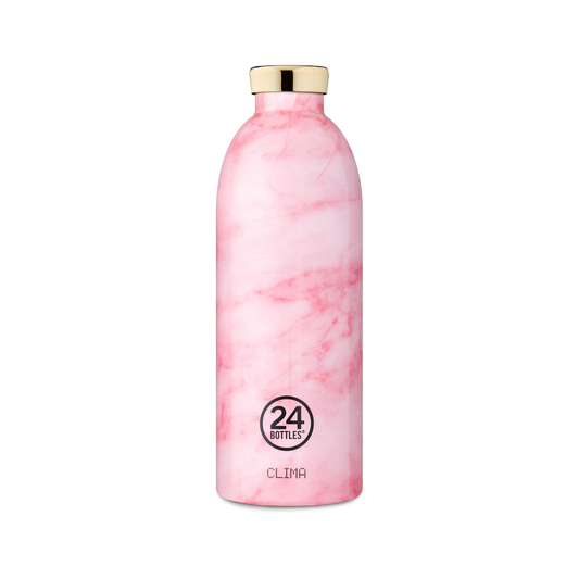 Thermosflasche - Clima Bottle - Pink Marble 850ml