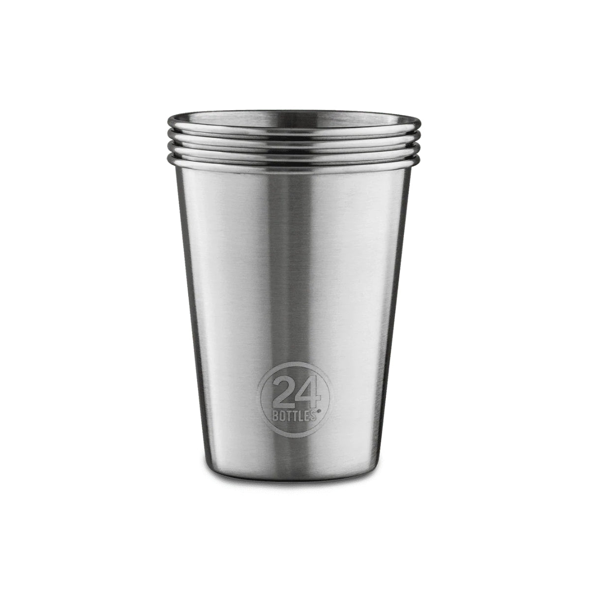 Edelstahlbecher - Party Cup 24 Bottles