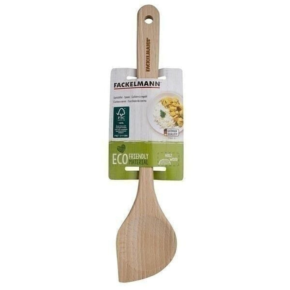 Fackelmann Kochlöffel aus Holz - Eco Friendly