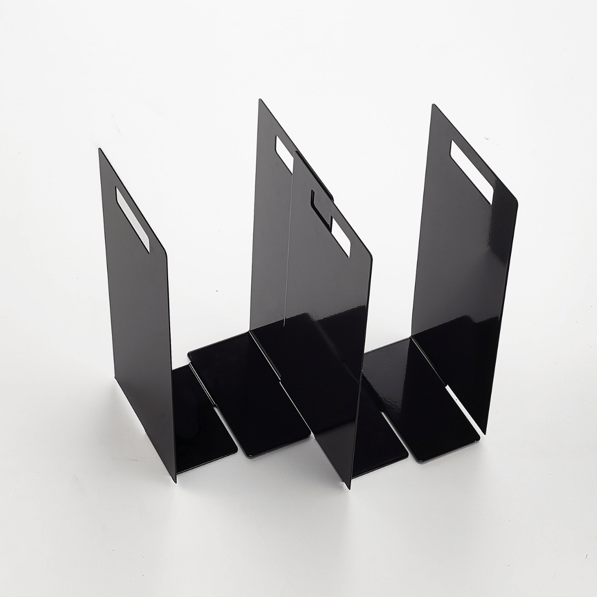 wo handtücher aufbewahren Yamazaki TOWER Handtuch-Organizer Weiß – 2er Set – Waya