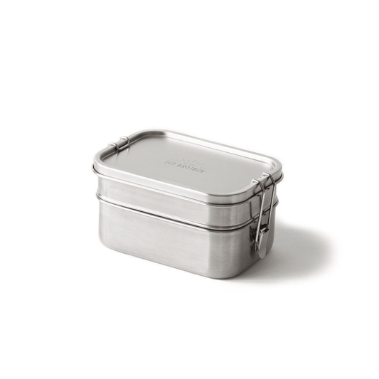 ECO Brotbox Lunchbox mit zwei Lagen - Yogi Double+
