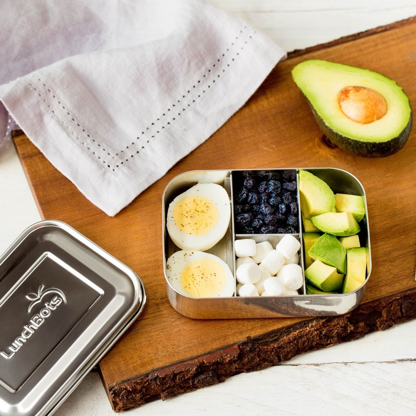kleine Lunchbox Small Protein Packer - Edelstahl