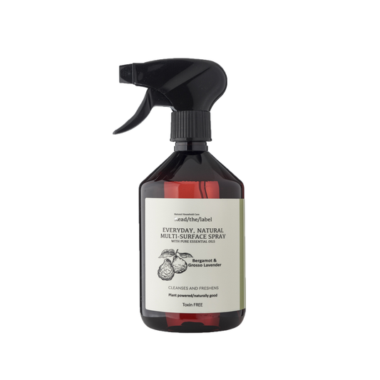 natürlicher Multiflächenreiniger 500ml - Bergamotte & Lavendel