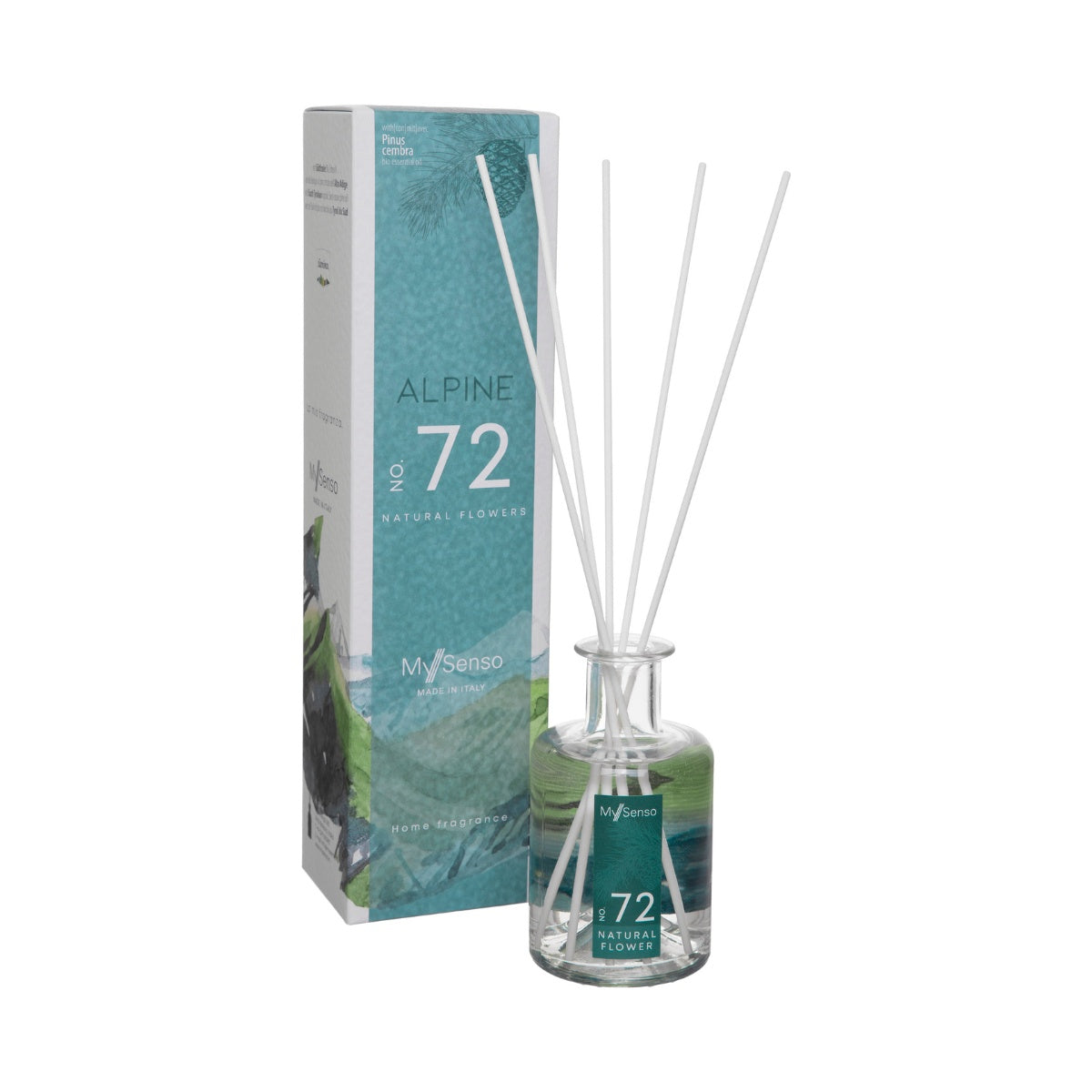 Alpine Raumduft Diffusor 200ml - Nr. 72 Natural Flowers MySenso